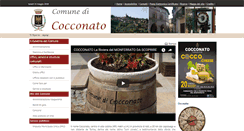 Desktop Screenshot of comune.cocconato.at.it